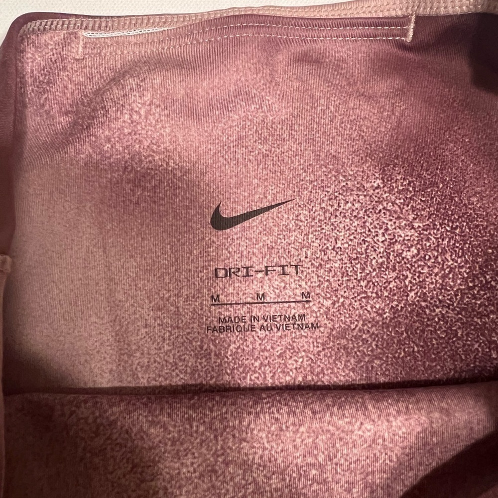 NWT Women Nike One High Rise Waist Printed Legging Dri-Fit Pants Size M (M) - Picture 3 of 6